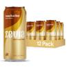 Zevia Zero Sugar Soda, Creamy Root Beer, 16 oz Cans (12-Pack) Naturally Sweetened, Non-GMO Project Verified, Gluten-Free, Vegan view 1