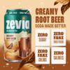 Zevia Zero Sugar Soda, Creamy Root Beer, 16 oz Cans (12-Pack) Naturally Sweetened, Non-GMO Project Verified, Gluten-Free, Vegan view 2