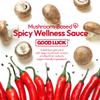 GOOD LUCK Mushroom Hot Sauce, Spicy Chili Oil and Chili Paste with High-Grade Instant Mushroom Sauce, Chopped Chili Sauce,Fresh Pepper,Soybean,Garlic,6 Cans view 3