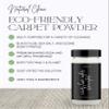 The Diamond Life Home "Noir Luxe" Sea Salt, Ozone, & Black Plum Natural Carpet Powder For Vacuuming, Upholstery Freshener, Odor Eliminator For Homes With Kids & Pets(Pack Of 4) view 2