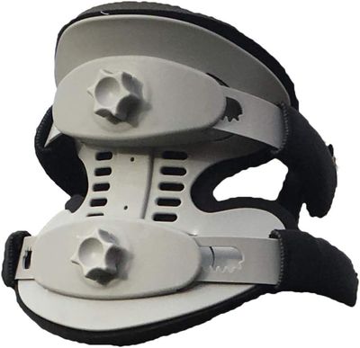Alpha Medical Adjustable Cervical Collar Immobilizer Cervical Orthosis Neck Pain Spine Pressure Traction Device Neck Support Vertebrae Stabilizer LO180