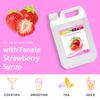 Fanale Premium Flavoring Concentrated Syrup for Bubble Tea | Strawberry Flavor Syrup | for Boba Tea, Smoothies, Slushes, Desserts | 5.5 pound |SRP501 view 4