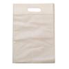 Small Reusable Die-Cut Handle Fabric Bags - Party Favor Goodie Bags for Candy, Snacks, Gift Bags, Birthdays - 10x14, White, 50 Bags/Box, 4 boxes (200 bags) view 1