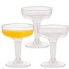 Nicole Fantini Hanna K. Signature 4oz Disposable Heavyweight Clear Plastic Champagne Cup 20/Pack for Elegant Parties, Weddings & All Occasions: 500 Cups view 2