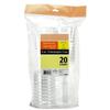 Nicole Fantini Hanna K. Signature 4oz Disposable Heavyweight Clear Plastic Champagne Cup 20/Pack for Elegant Parties, Weddings & All Occasions: 500 Cups view 4