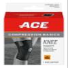ACE Sport Basics Adjustable Knee Support 107020  Moderate Compression Brace for Injury Recovery and Prevention, Fits Left or Right Knee view 1