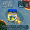 Aquatic Foods Inc. Premium Marine Fish Flakes with Algae, Seaweed and Nori for Clown Fish, Tangs, Butterflies, Angel Fish, 4-Type Wafer Mix & 12-Type Pellet Mix Included 7.0oz Canister view 4