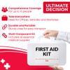 10 Person First Aid Kit - OSHA and ANSI Class A Compliant, Fully stocked Emergency Kit for Home, Office or Construction site view 3