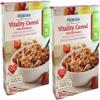 2 PACK Fit & Active Vitality Red Berries Crispy Rice & Wheat Flakes Cereal with Strawberries  | 11.2 oz per box | Whole Grain Goodness  | No Artificial Additives  | Excellent Source of 10 Vitamins & Minerals | Good Source of Fiber - 8g Whole Grai view 1