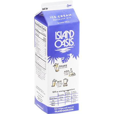 Vanilla Ice Cream Frozen Beverage Mix 32 fl. oz. - 12 Pieces WS-103STE513916-NF