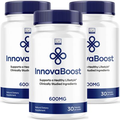 (3 Pack) InnovaBoost Pills, InnovaBoost, InnovaBoost Capsules, InnovaBoost Natural, InnovaBoost Advanced Formula 90 Capsules for 3 Months