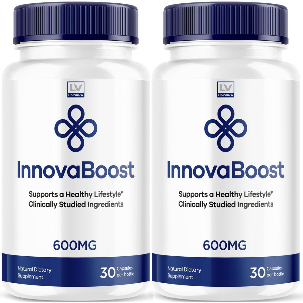 (2 Pack) InnovaBoost Pills, InnovaBoost, InnovaBoost Capsules, InnovaBoost Natural, InnovaBoost Advanced Formula 60 Capsules for 2 Months