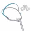 Upgrade Nasal Pillow Under The Nose Silicone Mask Assembly, Replacement Accessory with Headgear, Frame, Tube and 3 x Nasal Pillow view 1