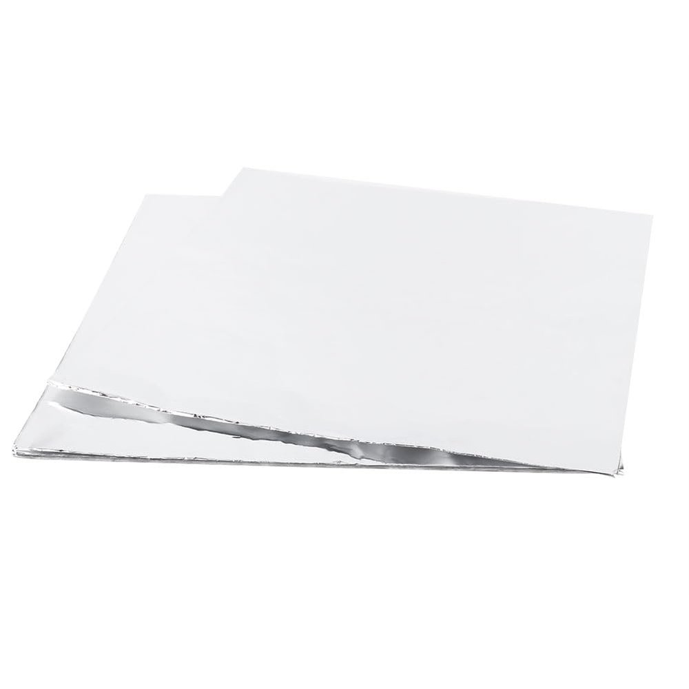 100PCS Barbecue Wrap, Aluminum Foil Wrap Paper Thickened 25 Micron, BBQ Aluminum Foil for Bread Party Picnic Festival BBQ