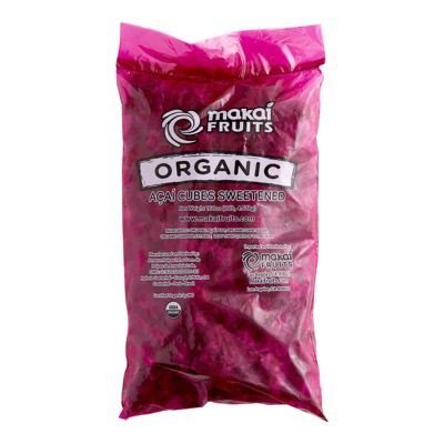 FixtureDisplays Organic Sweetened Acai Blender Cubes 20 lb. WS-877MAR006336-NF