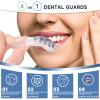 6 Pack Mouth Guards for Men,Comfortable Dental Guards for Adult Men Grinding Teeth,Moldable Night Guards for Clenching Teeth, Bruxism,TMJ,Teeth Whitening Tray & Sports view 3