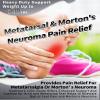 Cushwork Metatarsalgia and Morton's Neuroma Insoles for Ball of Foot Pain, Plantar Fasciitis, Metatarsal Pain Relief, All Day Comfort Arch Support Orthotic Shoe Inserts for Men Women-K view 2