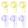 Toothbrush Covers Caps Compatible with Oral B Replacement Heads,Fits for iO Series Ultimate White,Ultimate Clean and Gentle Care Toothbrush Heads Protector,Travel Must Haves(6pcs) view 1