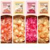 4 flavors Freeze dried Tremella soup,Dried White Fungus Mushroom,Tremella Fuciformis,instant healthy nutritious breakfast Congee,Chinese Dessert,Vegetable soup (Rock Sugar snow pear Flavor,10 bag) view 4