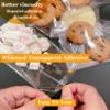 310 Pcs Cellophane Bags 5x7 Inch, Clear Cookie Bags,Self Adhesive,Self-Sealing,Plastic Wrappers bags for Bakery, Treats Packaging,Candle, Soap and Gifts view 3