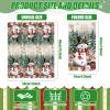 100 Pcs Christmas Guest Napkins 2 Ply Snowman Disposable Paper Napkins for Decoupage Snowflake Elk Xmas Tree Decorative Winter Christmas Cocktail Guest Hand Towel for Party Table Dinner Bathroom view 3