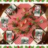 100 Pcs Christmas Guest Napkins 2 Ply Snowman Disposable Paper Napkins for Decoupage Snowflake Elk Xmas Tree Decorative Winter Christmas Cocktail Guest Hand Towel for Party Table Dinner Bathroom view 4