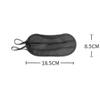 1PC Luxurious Silk Sleep Eye Mask for Men and Women - Soft Black Blindfold for Comfortable Sleeping, Naps, and Shift Work view 3