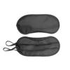 1PC Luxurious Silk Sleep Eye Mask for Men and Women - Soft Black Blindfold for Comfortable Sleeping, Naps, and Shift Work view 4