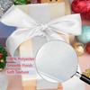 1-1/2 inch White Ribbon for Gift Wrapping, Satin Fabric Ribbon for Crafts, Christmas Tree, Valentines, Bows Bouquet, Floral, Hair Birthday Decoration 25 Yards view 3