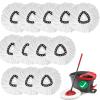 12 PCS Spin Mop Replacement Head,100% Microfiber Mop Refills Head Compatible with Triangle Spin Mop, 360 Degree Micro Spinning Mop Replace Head for Easy House Cleaning Floor Mopping view 1