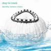 12 PCS Spin Mop Replacement Head,100% Microfiber Mop Refills Head Compatible with Triangle Spin Mop, 360 Degree Micro Spinning Mop Replace Head for Easy House Cleaning Floor Mopping view 3