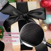 1-1/2 inch Black Ribbon for Gift Wrapping, Satin Fabric Ribbon for Crafts, Christmas Tree, Valentines, Bows Bouquet, Floral, Hair Birthday Decoration 25 Yards view 3