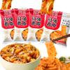 Asian Red Oil Spicy Noodle, Sichuan Chili Oil Wide Noodles, Chinese chewy Instant Ramen Noodles, Non-fried flat noodles snacks  (Pack of 4) view 1