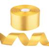 1-1/2 inch Gold Ribbon for Gift Wrapping, Satin Fabric Ribbon for Crafts, Christmas Tree, Valentines, Bows Bouquet, Floral, Hair Birthday Decoration 25 Yards view 1
