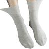 BLULILY 3 Pair Diabetic Quarter Socks for Women Mens No Binding Top Seamless Loose Wide Mouth Casual Cotton Short Ankle Socks view 3