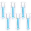 JIEYAO 6Pcs Contact Lens Remover Tool, Hard Contact Lens Plunger Silicone Eye Suction Cup Scleral Lenses Removal Tool for RGP (Blue) view 1