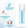 JIEYAO 6Pcs Contact Lens Remover Tool, Hard Contact Lens Plunger Silicone Eye Suction Cup Scleral Lenses Removal Tool for RGP (Blue) view 4