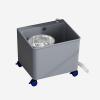 Plastic Mop Sink, Floor Mount Mop Sink with Deep Basin, Household Mop Buckets, Heavy Duty Plastic Laundry Tub for Laundry Room Bathroom Balcony Garden(Gray,48x33.5x45.5cm) view 1