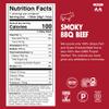 Chomps Grass-Fed and Finished Smoky BBQ Beef Jerky Snack Sticks 10-Pack - Keto, Paleo, Whole30, 10g Lean Meat Protein, Gluten-Free, Zero Sugar Food, Non-GMO view 2