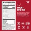 Chomps Grass-Fed and Finished Smoky BBQ Seasoned Beef Jerky Snack Sticks 24-Pack - Keto, Paleo, Whole30, 10g Lean Meat Protein, Gluten-Free, Zero Sugar Food, Non-GMO view 2