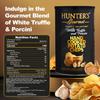 Hunter's Gourmet Premium Truffle Chips | No Artificial Colors or Preservatives | Hand-Cooked | Made with 100% Sunflower Oil | White Truffle & Porcini | Gluten-Free Snacks | Pack of 1 | 150g view 2