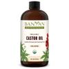Banyan Botanicals Organic Castor Oil  Pure and Refined Castor Oil  for Face and Skin Care, Hair Care, and Natural Beauty  24 oz  Non GMO, Hexane Free, Vegan, and Cruelty Free view 1