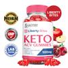 (5 Pack) Liberty Bites Keto ACV Gummies Advanced Formula 1000MG Libertybites Keto Gummies Apple Cider Vinegar Formulated with Pomegranate Beet Juice Powder B12 Vegan Non GMO 300 Gummys view 2