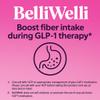 BelliWelli Fiber Supplement for Women & Men  Premium Daily Fiber Powder from Organic Acacia with Added Collagen, Electrolytes & Probiotics  No Bloat, Constipation & Gut Health Support (Peach Mango) view 4