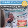 Easy Denture: Boil-&-Bite Functional Denture, Self-fit at Home in Mins, Adjusts for Narrow or Wide Arches, Long-term or temporary Solution, Eat, Drink and Smile Confidently, Small/Med Denture, Lower view 3