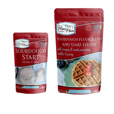 Mom's Place Gluten-Free Sourdough Start and Flour Blend Combo, 41.5 oz