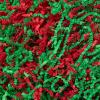 Mefleet 2 LB Crinkle Cut Paper Shred Filler Green & Red Crinkle Shredded Paper for Gift Box - Gift Basket Bag Filler - Grass Cushion Stuffing for Christmas Holiday Packaging Wrapping view 1