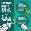 GuruNanda Hydroxyapatite Toothpaste, SLS & Fluoride Free, Whitening Toothpaste with Tongue Scraper & Squeezer - Freshens Breath, Fights Plaque - Natural CocoMint Jasmine Neem, 4.2oz view 3