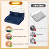 CYFIE Feet Warmers, Under Desk Foot Warmer for Women Men, Electric Heating Pad, 10 Level Heating 3 Level Timer with Auto Shut-Off, Winter Warmer for Home, Office, Indoor view 4