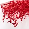 Mefleet 1 LB Crinkle Cut Paper Shred Filler Red Crinkle Shredded Paper for Gift Box - Gift Basket Bag Filler - Grass Cushion Stuffing for Valentine's Day Holiday Packaging Wrapping view 2